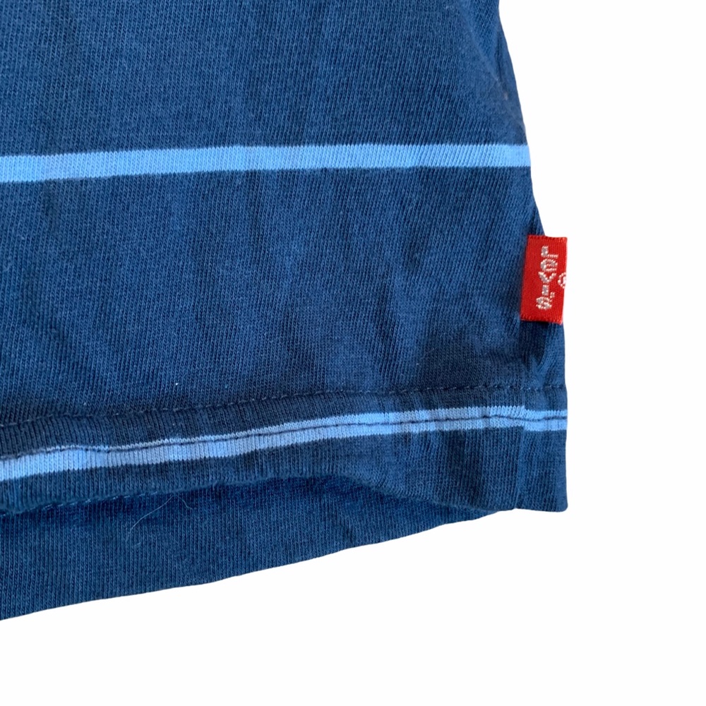 Levi’s navy and blue striped tee 6/7 - Picture 7 of 7